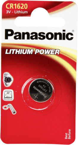 Panasonic Lithium Power Batterie für Uhren CR1620 3V 1Stück