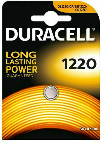 Duracell Electronics Batterie Lithium für Uhren CR1220 3V 1Stück