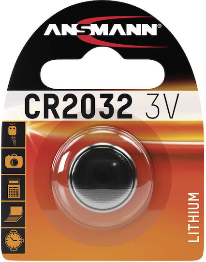 Ansmann Batterie Lithium für Uhren CR2032 3V 1Stück