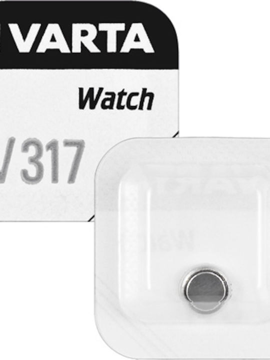 Varta V317 Silver Oxide Watch Battery SR516 1.55V 1pcs