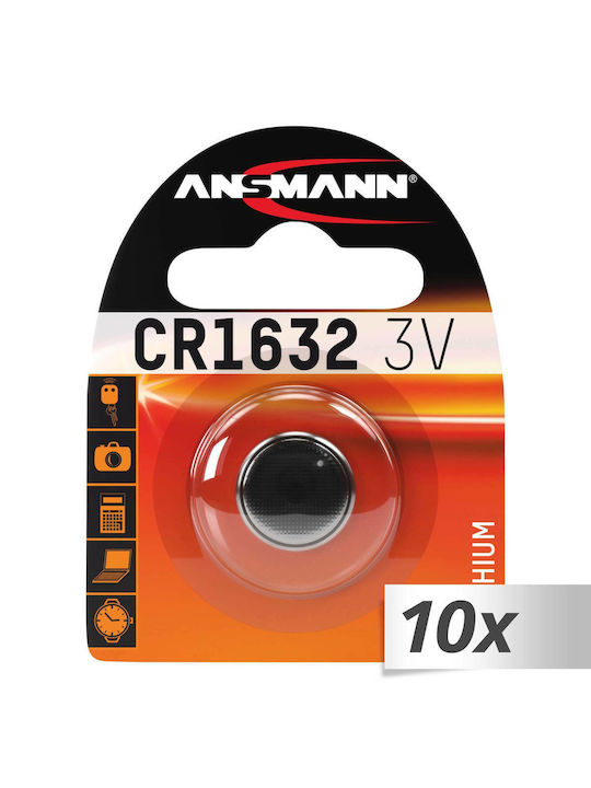 Ansmann Batterie Lithium für Uhren CR1632 3V 1Stück