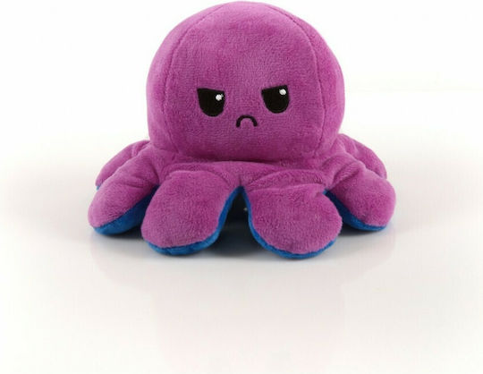 Fun World Λούτρινο Reversible Octopus 20 εκ. (Διάφορα Σχέδια) 1τμχ