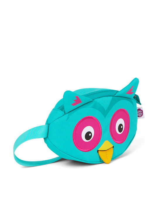 Affenzahn Owl Olivia Kids Waist Bag Turquoise 21.5cmx5.5cmx10cmcm