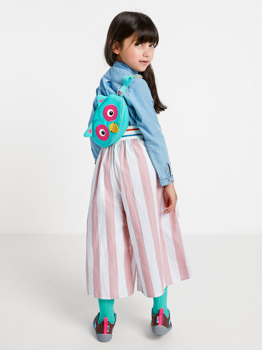Affenzahn Owl Olivia Kids Waist Bag Turquoise 21.5cmx5.5cmx10cmcm