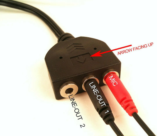 Cablexpert Καλώδιο Ήχου 3.5mm male - 3.5mm male Μαύρο 1m CC-MIC-1