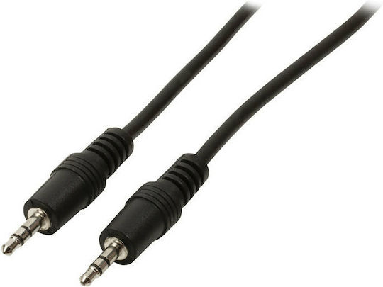 Bridge Cable Καλώδιο Ήχου 3.5mm male - 3.5mm male Μαύρο 1.5m 05000ADT60BK