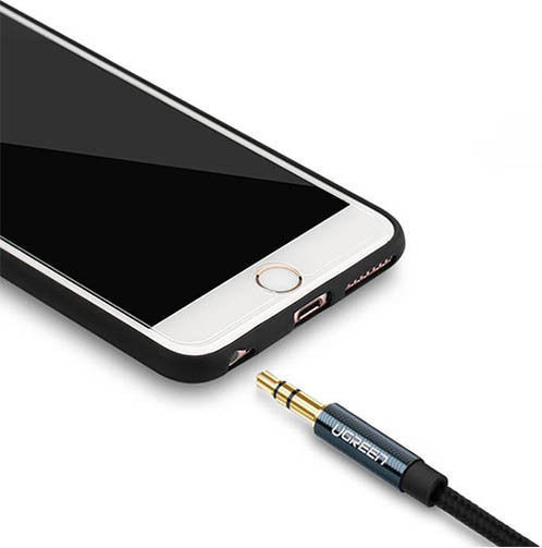 Ugreen 3.5mm Male To 3.5mm Male Blue 3m Audio Cable With Gold Plated Terminals 10688