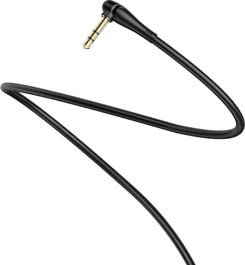 Hoco 3.5mm Jack Cable Male - 3.5mm Jack Male Black 1m