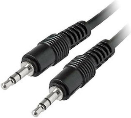 MediaRange 3.5mm Jack Cable 3.5mm Male - 3.5mm Male Black 1m MRCS140