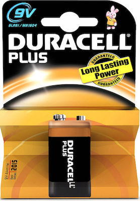 Duracell Plus Power Αλκαλική Μπαταρία 9V 1τμχ
