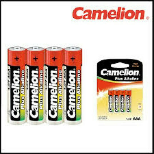 Camelion Plus Αλκαλικές Μπαταρίες AAA 1.5V 4τμχ