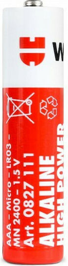 Wurth High Power Алкални Батерии AAA 1.5V 4бр 0827111