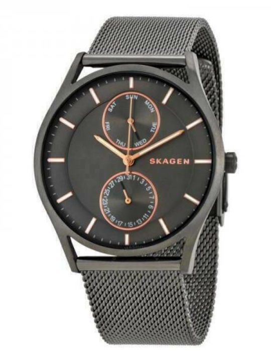 Skagen Holst Ρολόι Μπαταρίας με Μεταλλικό Μπρασελέ Skagen Holst Ρολόι Μπαταρίας με Μεταλλικό Μπρασελέ