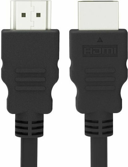 Powertech HDMI 1.4 Hochgeschwindigkeits 1080p 120Hz Kabel HDMI-Stecker - HDMI-Stecker 3m Schwarz