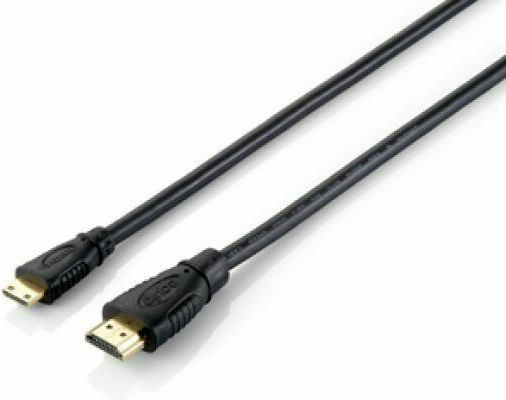 Equip HDMI 1.4 High Speed 1080p 120Hz Cable HDMI male - mini HDMI male 1m Μαύρο