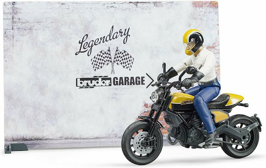 Bruder Service mit Scrambler Ducati Motorrad für 4+ Jahre