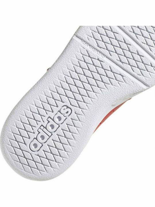 Tensaur Tensaur Kids Sports Shoes Running with Hoop & Loop Closure Scarlet / Cloud White / Royal Blue