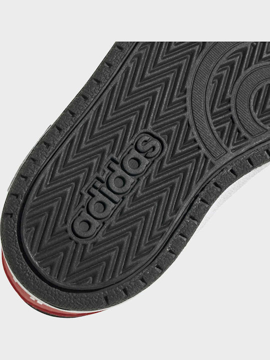 Hoops 2 Kinder Sneakers mit Klettverschluss Schwarz