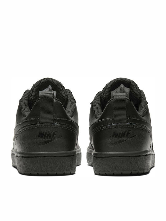 Court Borough Low 2 GS Kids Sports Shoes Basketball with Laces Black
