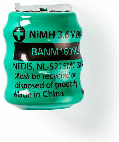 Nedis Baterie Reîncărcabilă Ni-MH 80mAh 3.6V cu Lama 1buc