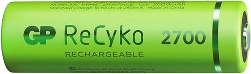 GP Batteries ReCykο Επαναφορτιζόμενες Μπαταρίες AA Ni-MH 2600mAh 1.2V 2τμχ