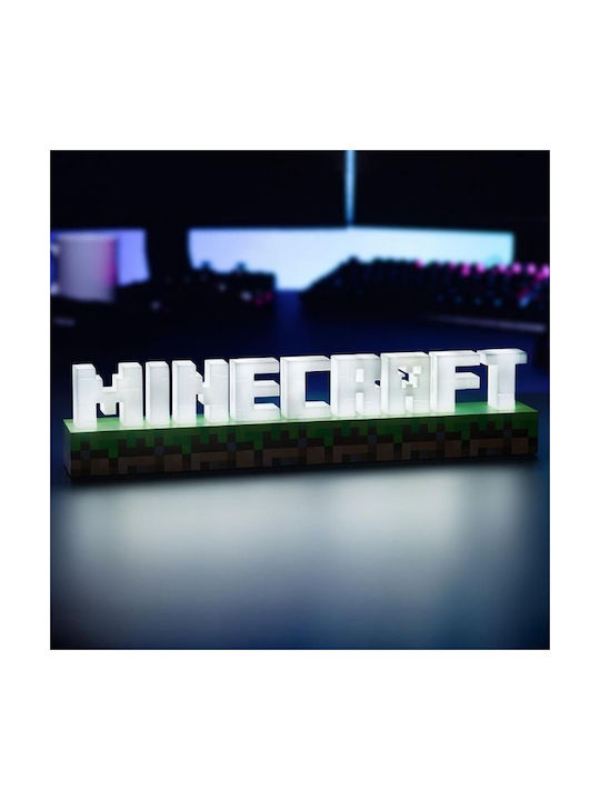 Paladone Kids Decorative Lamp Minecraft Multicolour 41.2x8.5cm