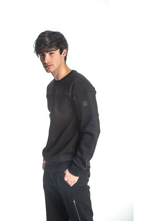 Paco & Co 218568 Herren Sweatshirt Schwarz