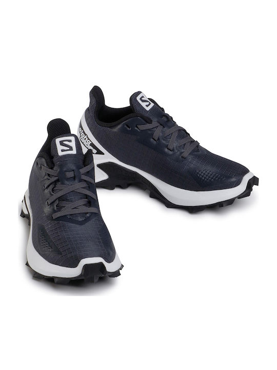 Alphacross Blast Αθλητικά Παιδικά Παπούτσια Running με Κορδόνια Γκρι
