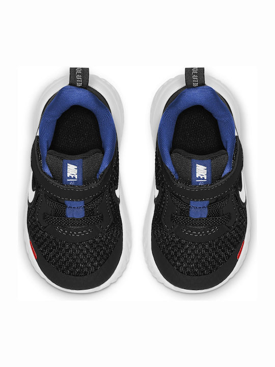 Revolution Revolution 5 Kids Sports Shoes Running with Hoop & Loop Closure Black / White / University Red