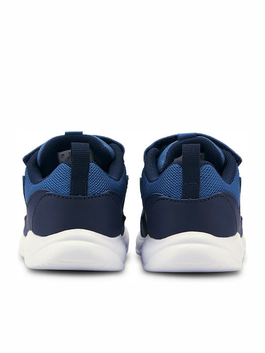 Fun Racer Kids Sports Shoes Running with Hoop & Loop Closure Navy Blue