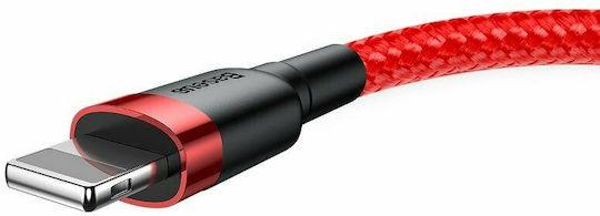 Baseus Cafule IP Edition Braided USB-A to Lightning Cable Red 0.5m (CALKLF-A09)