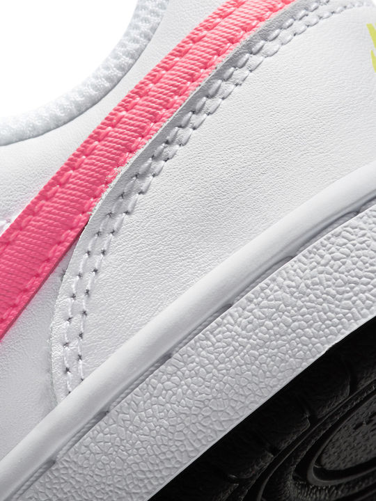 Court borough low 2 PSV Παιδικά Sneakers με Σκρατς Λευκά