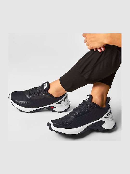 Alphacross Blast Waterproof Kids Sports Shoes Running with Laces Black