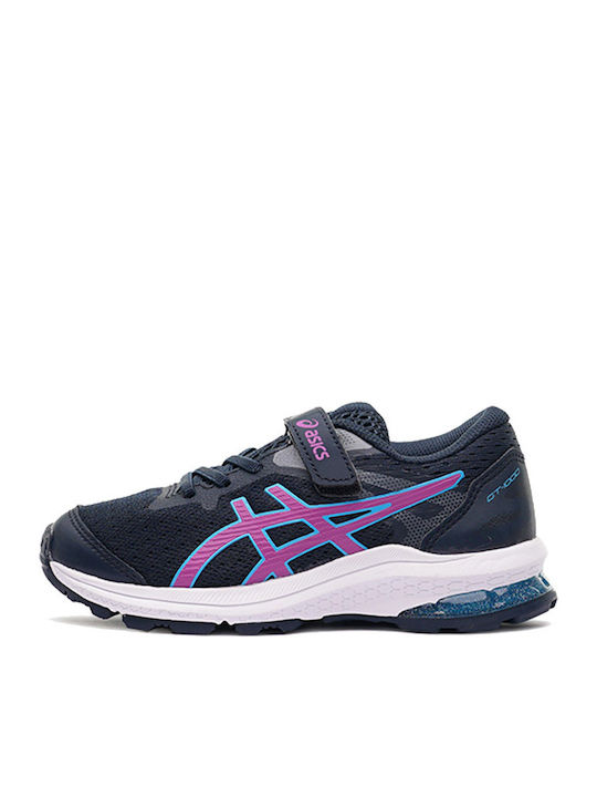 Gt 1000 10 Ps Αθλητικά Παιδικά Παπούτσια Running με Σκρατς Navy Μπλε