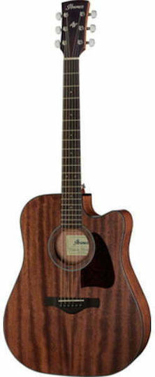 Ibanez Semi-Acoustic Guitar AW54CE Open Pore Cutaway Natural