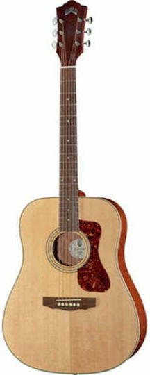 Guild Semi-Akustik Gitarre D-240E Westerly Natürlich