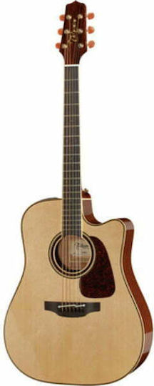 Takamine Полуакустичен Акустична китара Pro Series P4DC Dreadnought Отрязана Естествено