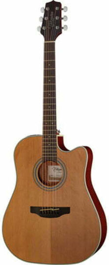 Takamine Полуакустичен Китара GD20CE-NS Dreadnought Отрязана Естествено