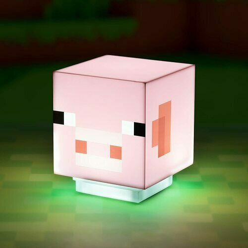 Paladone Led Kids Decorative Lamp Minecraft Pig Pink 11εκ.