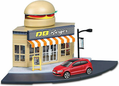 Bburago Street Fire City Fast Food Track 1:43 for 3++ Years 18-31504