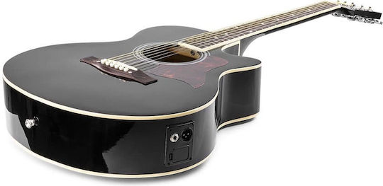 Max Semi-Acoustic Guitar Max Showkit Cutaway Black