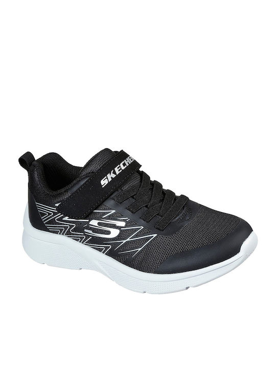 Texlor Kinder Sportschuhe Laufen mit Bügel- und Schleifenverschluss Schwarz