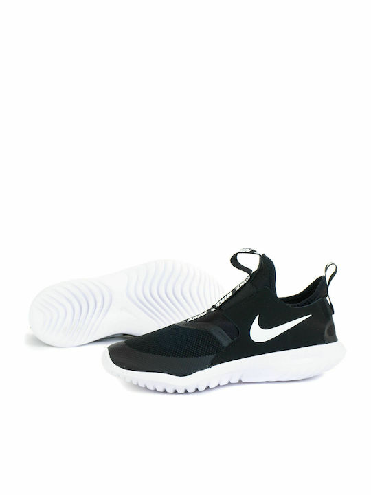 Flex Runner GS Αθλητικά Παιδικά Παπούτσια Running Slip-On Μαύρα