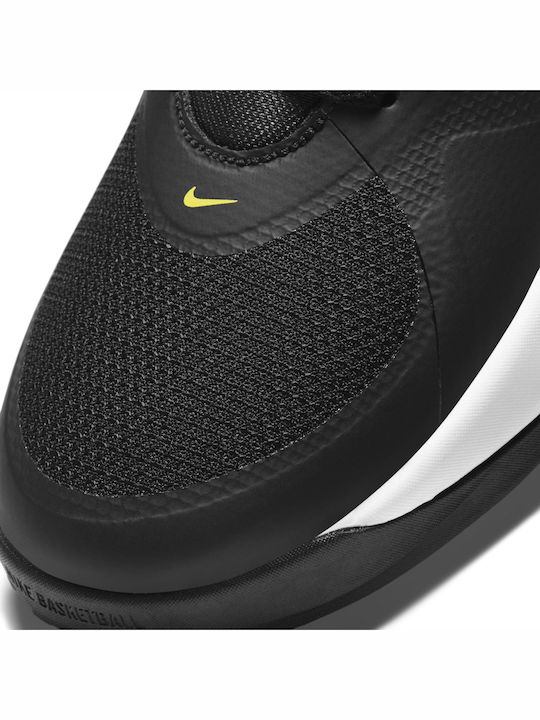 Hustle Team Hustle D 9 Kids Sports Shoes Basketball with Laces Black