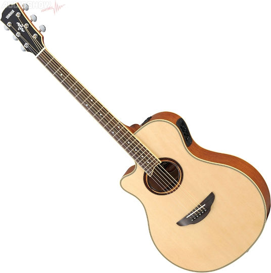 Yamaha Полуакустичен Китара APX700 IIL Отрязана За левичари Natural