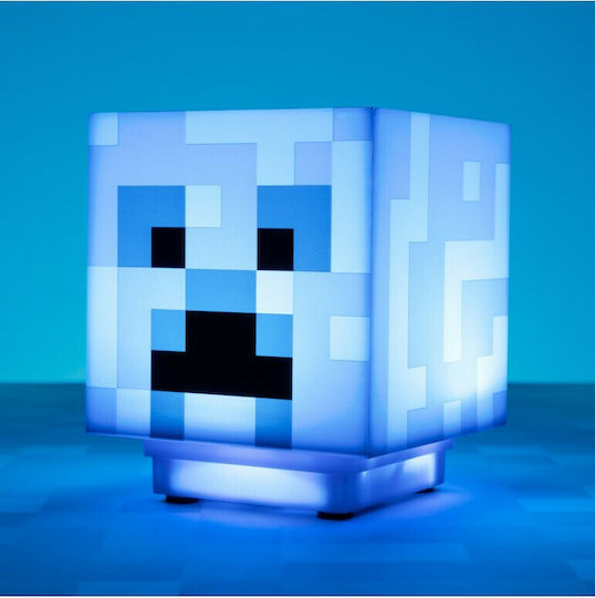 Paladone Kinder Dekorative Lampe Minecraft Creeper Blau 11εκ.