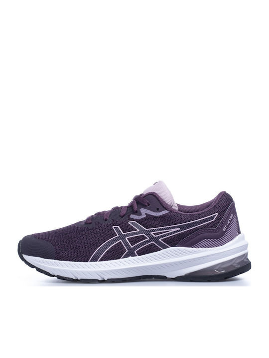 GT-1000 11 GS Kids Sports Shoes Running with Laces Purple