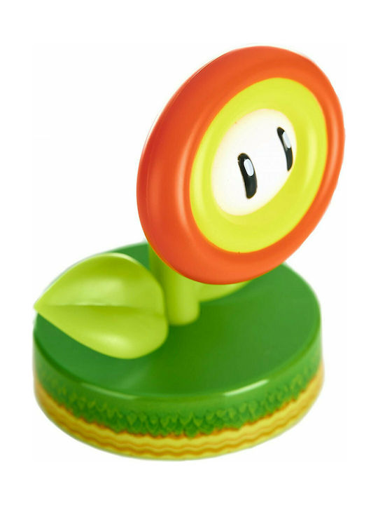 Paladone Kids Decorative Lamp Super Mario Bros Fire Flower Icon Multicolour 10εκ.