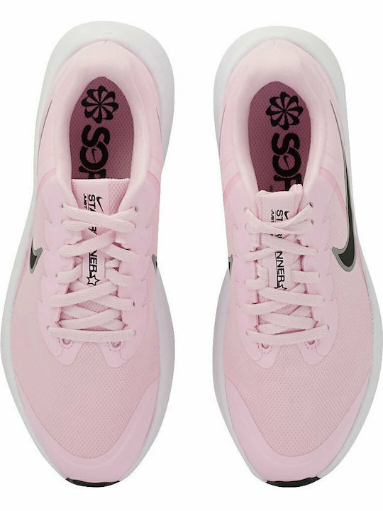 Star Runner Star Runner 3 Kids Sports Shoes Running with Laces Pink Foam / Black