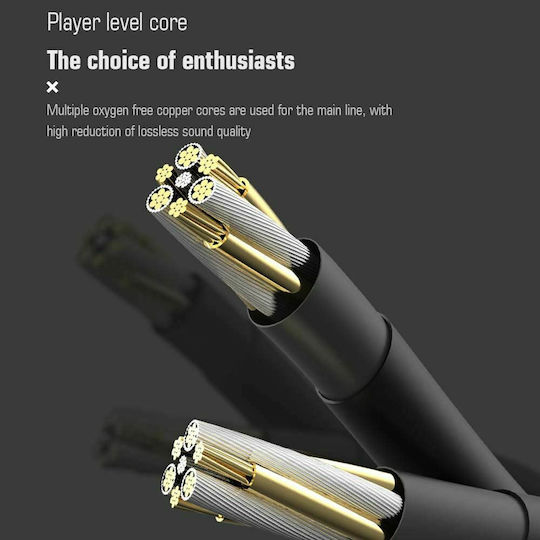Lenovo HF130 In-ear Handsfree με Βύσμα 3.5mm Μαύρο